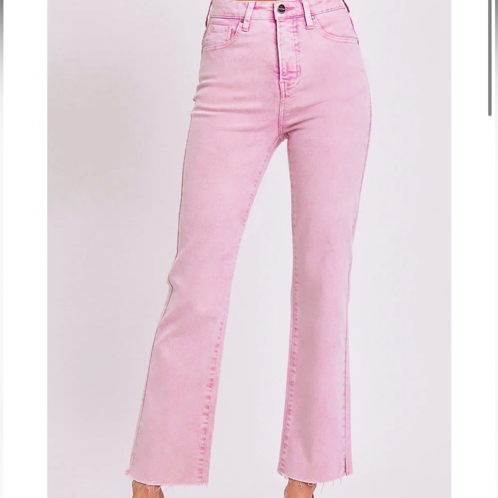 NWT Pink Flare & Wide Leg Jeans